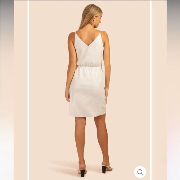 Trina Turk Womens Allure Mini Dress, White - Picture 6 of 15